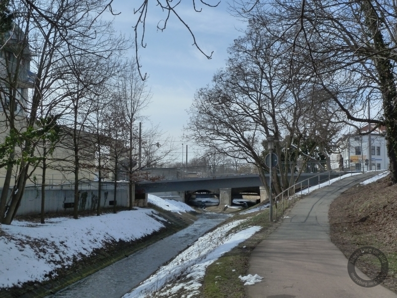 Gotthardbrücke über die Klia in Merseburg