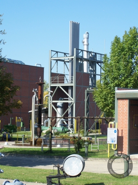 Deutsches Chemie-Museum in der Günther-Adolphi-Straße auf dem Campus der Hochschule Merseburg