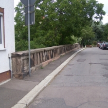 Brücke über die Kleine Saale in Merseburg