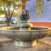 Pinguinbrunnen von Gerhard Lichtenfeld