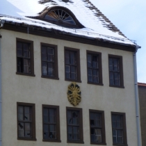 Gasthof "Zur Goldenen Sonne" am Markt in Merseburg